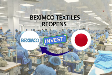Beximco Textiles gets a fresh start with a $20M investment from Japan.